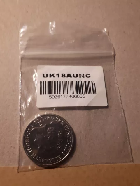 10p A-Z ALPHABET COIN THE LETTER A- ANGEL OF THE NORTH 2018 UNCIRCULATED