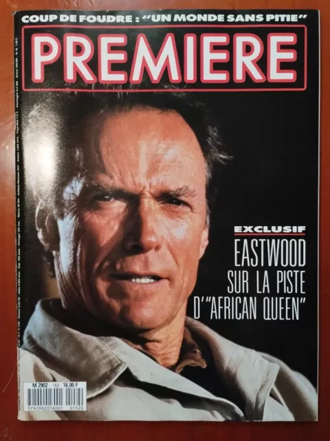 PREMIERE n°152 du 11/1989; Clint Eastwood/ Vanessa Paradis/ Emmanuel Béart