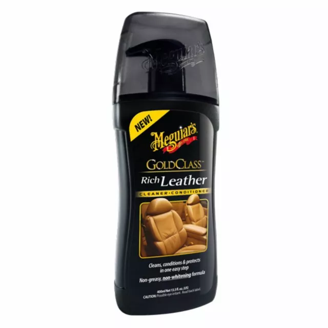 Pulizia Sedili In Pelle Auto Meguiars Gold Class Protezione Senza Solventi