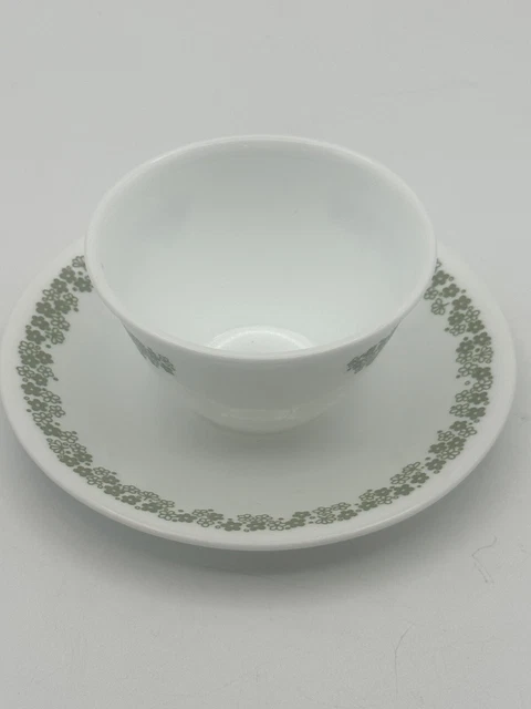 Corelle By Corning Open Sugar And Saucer Spring Blossom Crazy Daisy