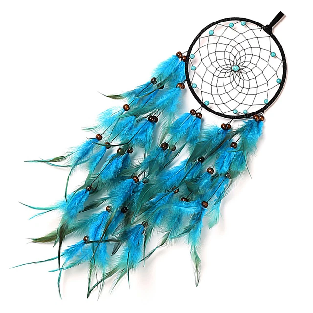 Lámpara decorativa de viento de pluma ligera para el hogar QT