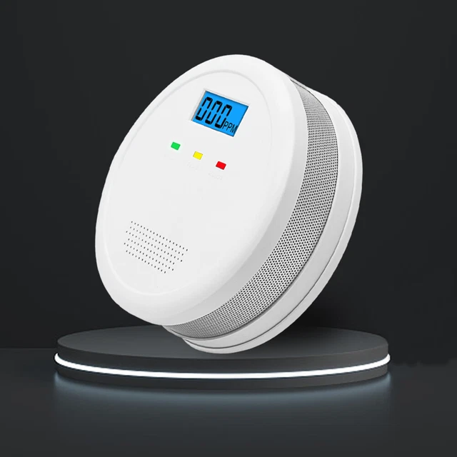 Propane Detector with Light/Sound Gas Detector High Sensitivity for Kitchen Home