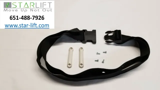 Stannah 420 Stairlift Seat Belt With Hardware Parts #352 Free Shipping