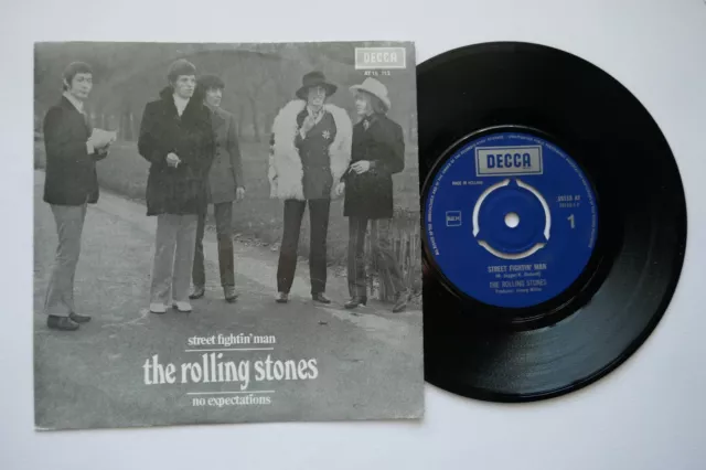 The Rolling Stones 7 Inch P/S ' Street Fightin' Man ' Holland