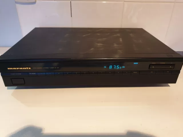 Marantz ST-40 Stereo FM/AM tuner made in Japan Good Working Condition Retro