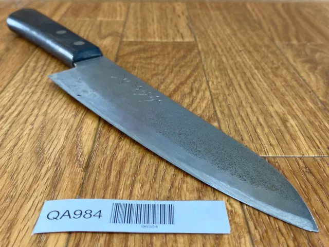 Japonais de Chef Cuisine Couteau Santoku Vintage Argent Acier Japon 171/297mm