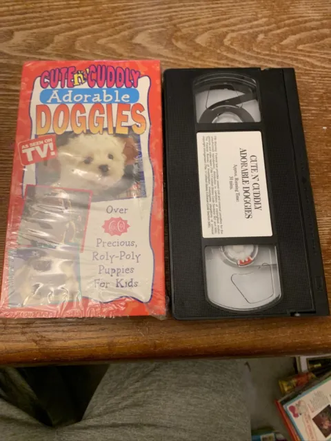 Cute N Cuddly Adorable Doggies As Seen On TV RARE HTF VHS
