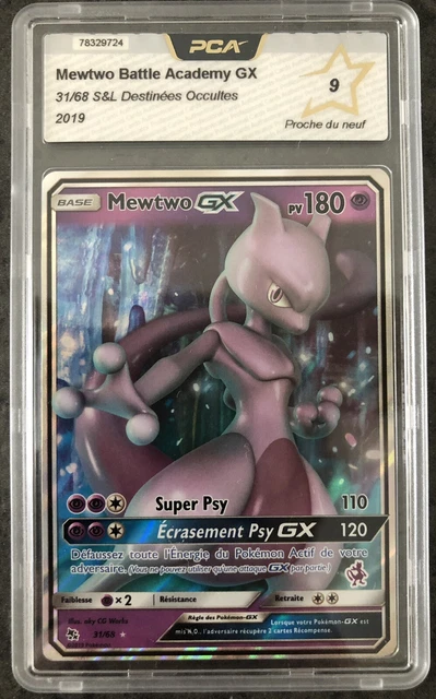 POKEMON CARD - 2019 Sun Moon - Mewtwo GX - 31/68 - PSA 10 EUR 94