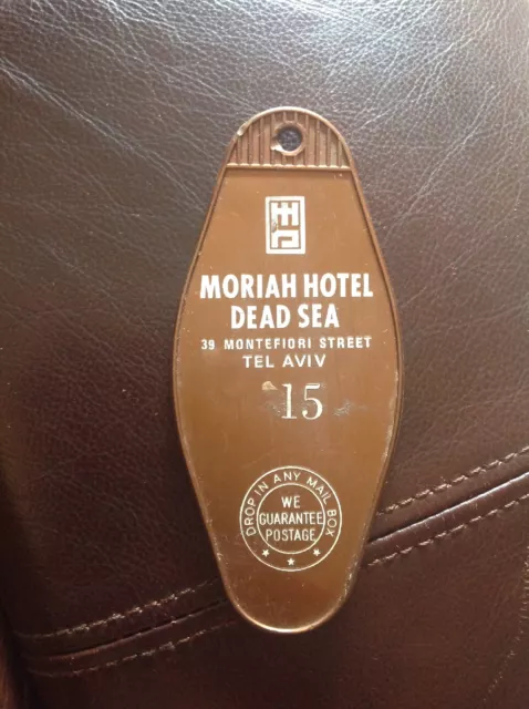 Moriah Hotel Dead Sea Tel Aviv Hotel Key Ring FOB