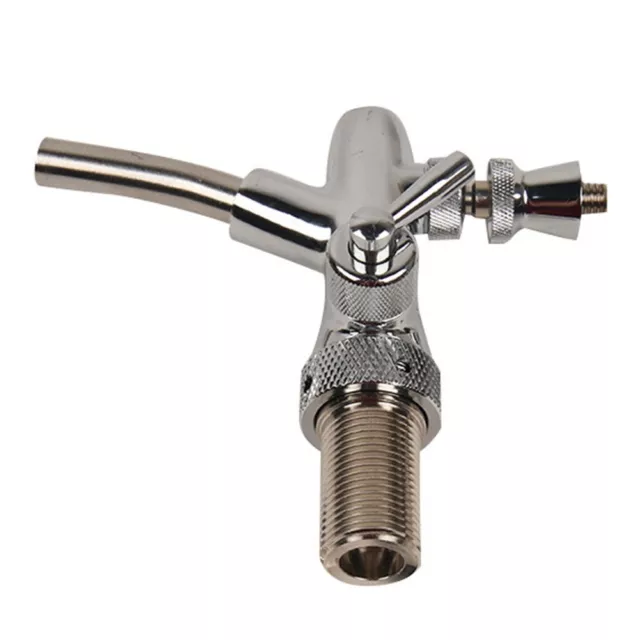 Enjoyable Beverage Dispensing with Chrome Plated Brass Beer Faucet and Shank