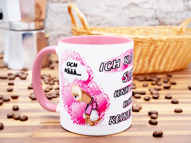 Kein Bock Tasse Becher mit Spruch lustig Morgenmuffel witzig Bürotasse Arbeit 5