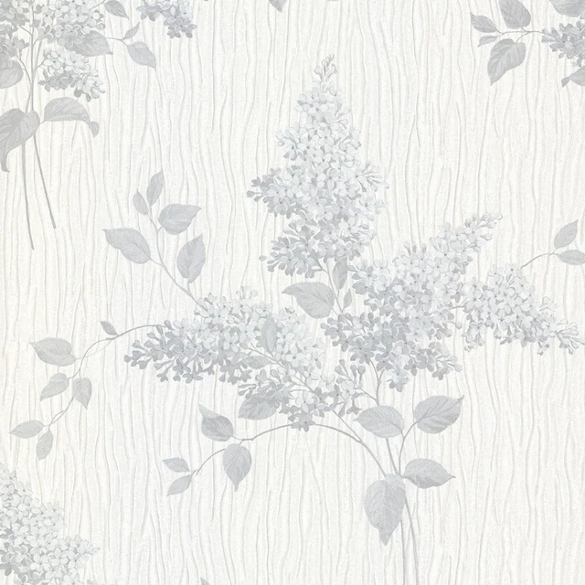 Belgravia Richmond Greek Key Texture White 5835 Wallpaper