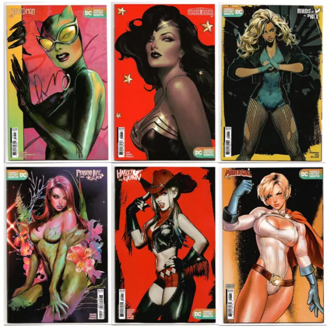 Sozomaika HARLEY QUINN Power Girl CATWOMAN Wonder Woman POISON IVY & MORE Set