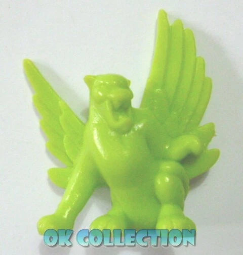 MONSTER IN MY POCKET : Winged Panther Pantera Ala n.40 olive green verde oliva.