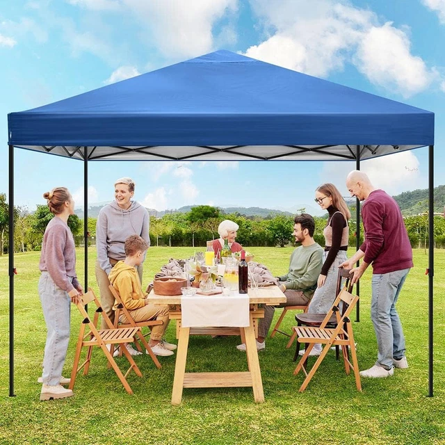 Pavillon 3x3m Zelt Pavillon Faltbar Faltpavillon Wasserdicht Gazebo Partyzelt