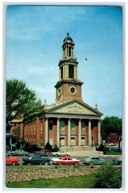 c1950's First Congregational Church Breese Terrace Madison Wisconsin WI Postcard