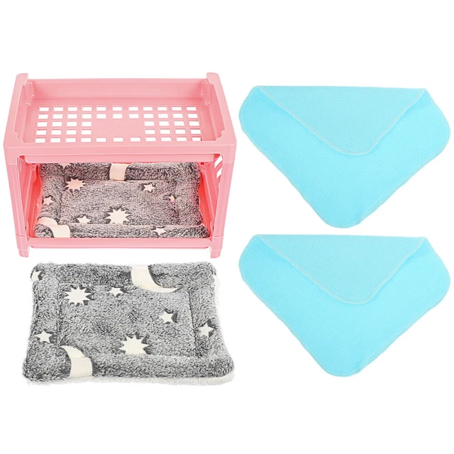 Accesorios de cama de plástico para hámster hámster hámster hámster rata