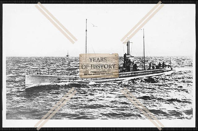 FOTO UNTERSEEBOOT UBOOT SM U 26 Friedrich Krupp Germaniawerft 1914