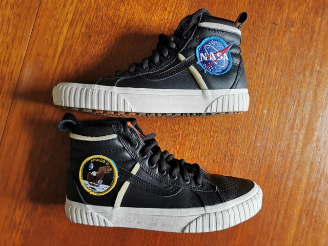 Vans sk8 deals hi nasa black