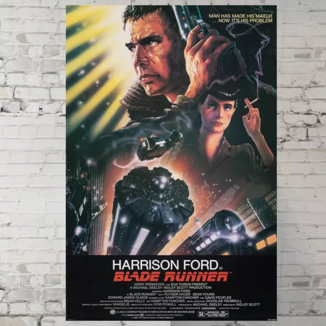 Blade Runner movie poster, Harrison Ford Poster 11x17" Wall Art Trendy Poster