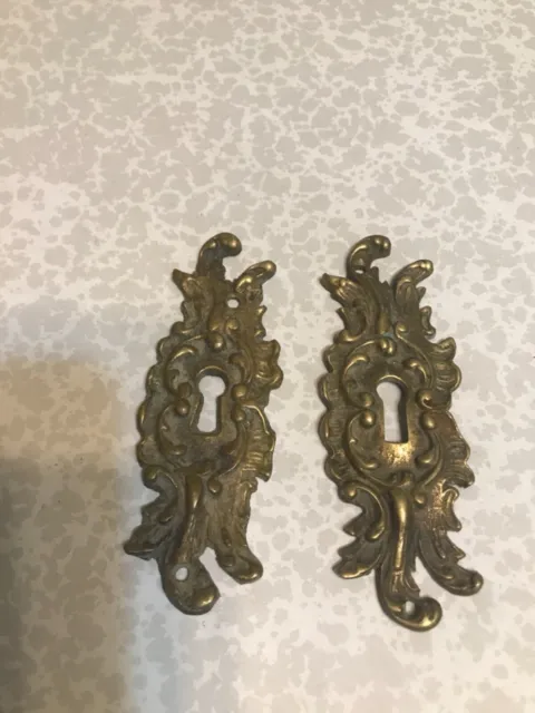 Antique 18th/19th Century  Period Queen Anne/ Chippendale  Keyhole escutcheon!