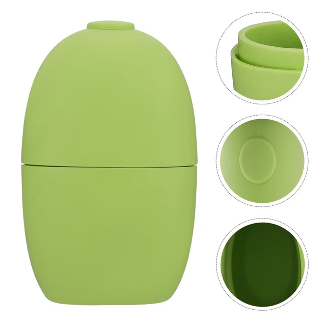 Ciotola per cubetti di ghiaccio viso in silicone gel di ciottoli massaggio viso con scooter per occhi
