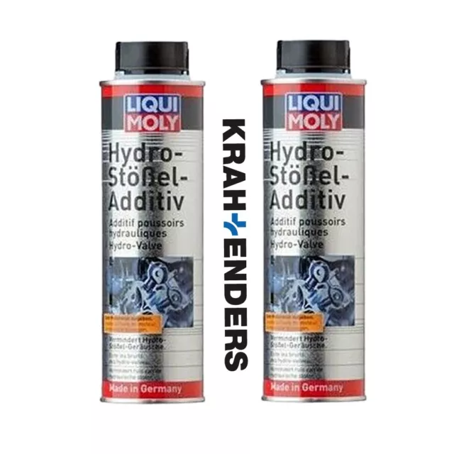 2x Liqui Moly Hydro-Stößel-Additiv 1009 Motorölzusatz Additiv 300ml neu