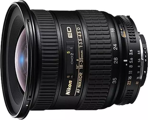 Nikon AF Nikkor 18-35mm 1:3.5-4.5D IF ED Photography Lense Camera Lens