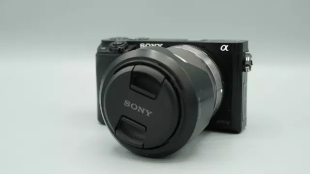 Sony A6000 24.3 MP Mirrorless Digital SLR Camera w/ Sony 18-55mm kit lens