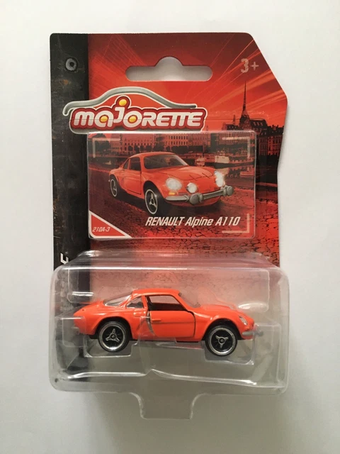 Miniature Voiture Majorette - Renault Alpine A110 Vintage Bleue - Échelle 1:61 - Occasion (état à Vérifier)