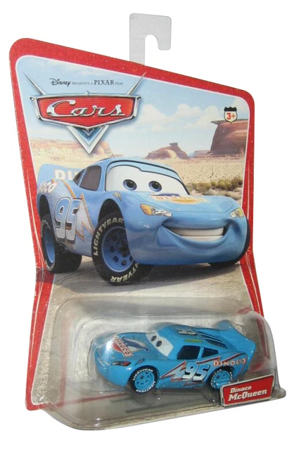 DISNEY PIXAR CARS Movie Lightning Dinoco McQueen Desert Die Cast Toy ...