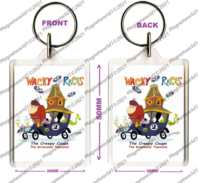 RETRO WACKY RACES - The Creepy Coupe New Jumbo Fridge Magnet Or Keyring ...