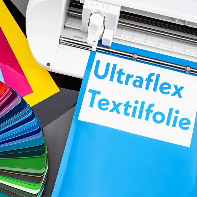 Textilfolie Plotterfolie Ultraflex S Flexfolie 61 Farben Folie Meterware Textil 3