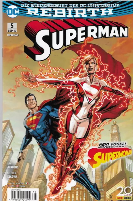 Superman Nr.5 / 2017 Rebirth Die Wiedergeburt des DC-Universums