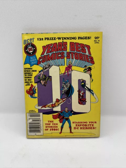 Best of DC Comics Blue Ribbon Digest  Comics Stories of 1980 No.11 FREE SHIPPING