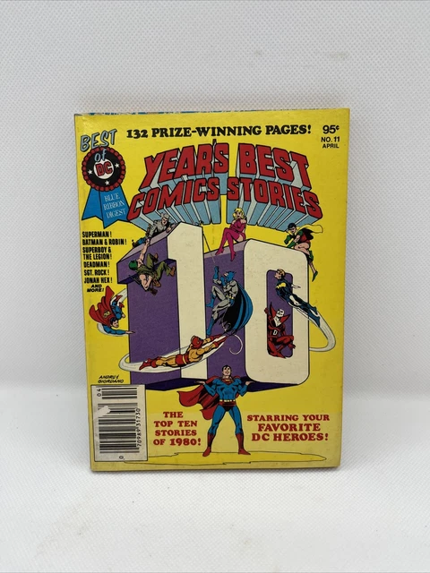 Best of DC Comics Blue Ribbon Digest  Comics Stories of 1980 No.11 FREE SHIPPING