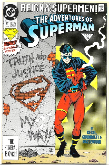 The Adventures Of Superman #501 1993 DC Comic Book