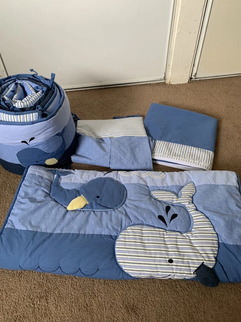 Nautica Kids Brody 4 Piece Crib Bedding Set & Diaper Stacker Nautica Kids Brody 4 Piece Crib Bedding Set & Diaper Stacker
