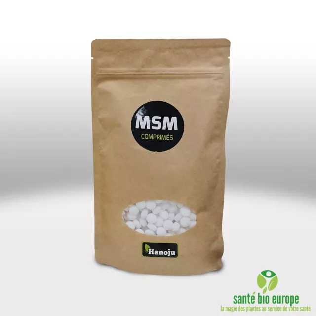 MSM - Soufre Organique - 500 comprimés - 750 mg