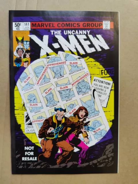 Marvel Legends Comics Toybiz Comic VF+ Reprint The Uncanny X-Men Wolverine #141
