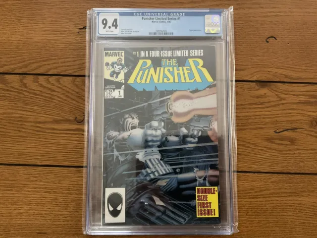 Punisher Limited series 1-5 CGC Complete Set cgc 9.4