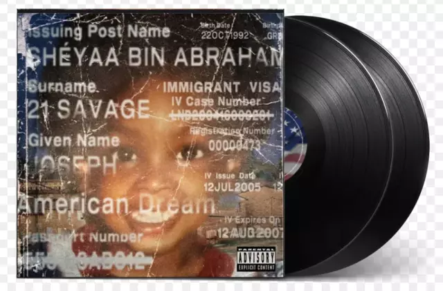 21 Savage - American Dream Vinyl 2LP New & Sealed (Epic)