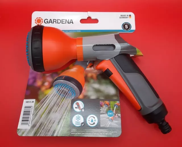 Gardena 18313-28 Multi-Spray Water Hose Gun