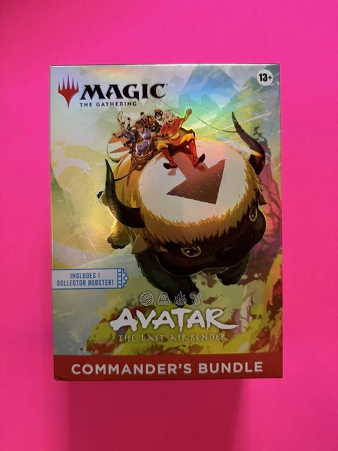 MTG AVATAR: THE Last Airbender Commander's Bundle NEW SEALED 1 CB 9 PB ...
