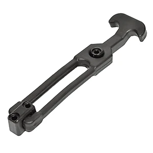 Southco T-Handle Latch w/Keeper - Pull Draw Front Mount Black Flexible Rubber #F