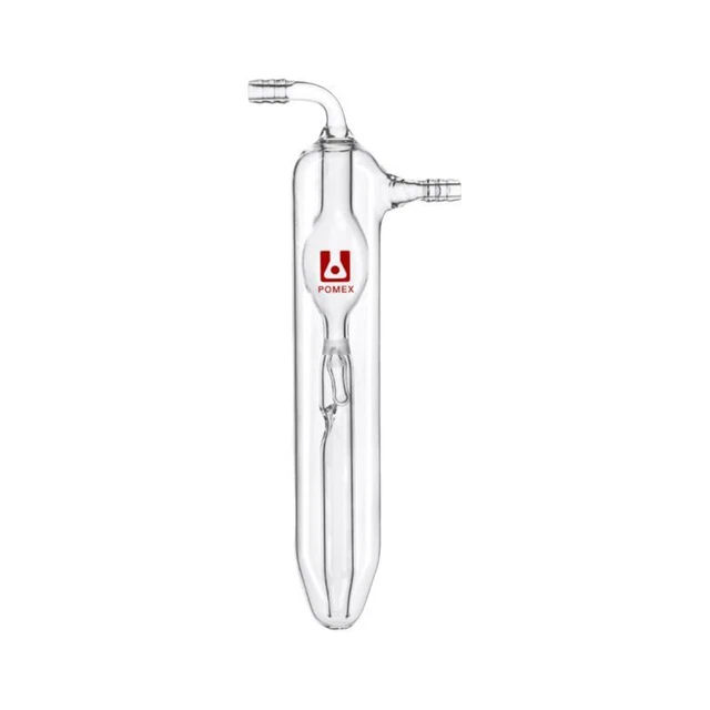 SPHERICAL ANTIREVERSE OIL Bubbler Precision Lab Glassware for