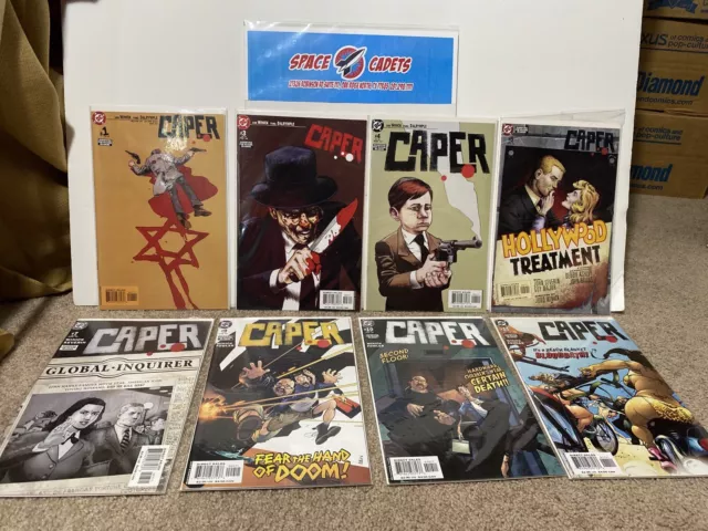 Caper 1 3-5 7 9-11 Dc Comics Lot Judd Winick