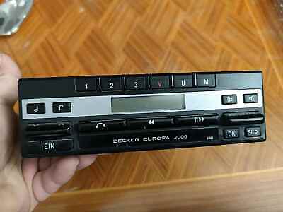 Vehicle Parts & Accessories BE1100 Mercedes-Benz W124 Vintage BECKER EUROPE  2000 car radio CODE available 