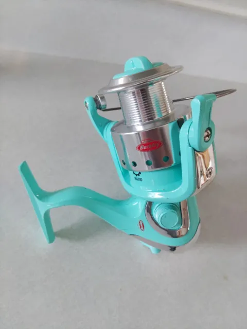 BERKLEY FUSION SPINNING Reel Fishing 2 bearing. New off Combo. Rare Teal  Color. $15.99 - PicClick