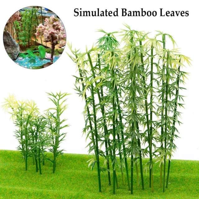 Supplies Sand Table Model Decor Model Trees Bamboo Tree Model Ho Scale